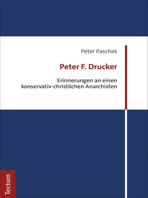 cover image of Peter F. Drucker